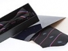86. Sutton Golf Club - small square texture colour woven tie & boxed bow in gloss presentation pack 86. Sutton Golf Club - small square texture colour woven tie & boxed bow in gloss presentation pack